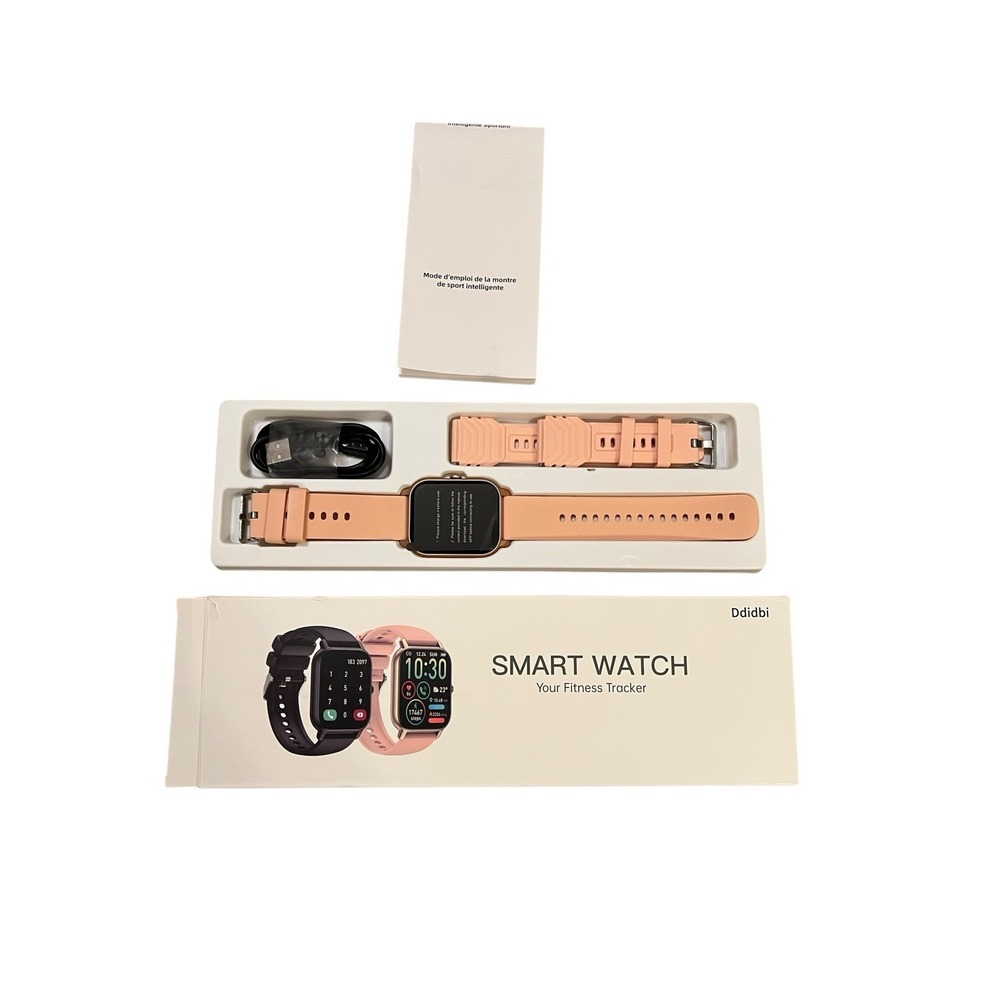 Ddidbi Smart‎ Watch Your Fitness Tracker Pink P66 Color Bracelet TFT-LCD Touch